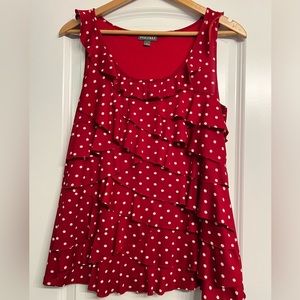 Roz and Ali tank top. Size Large.